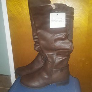Knee High Brown Ladies Boots